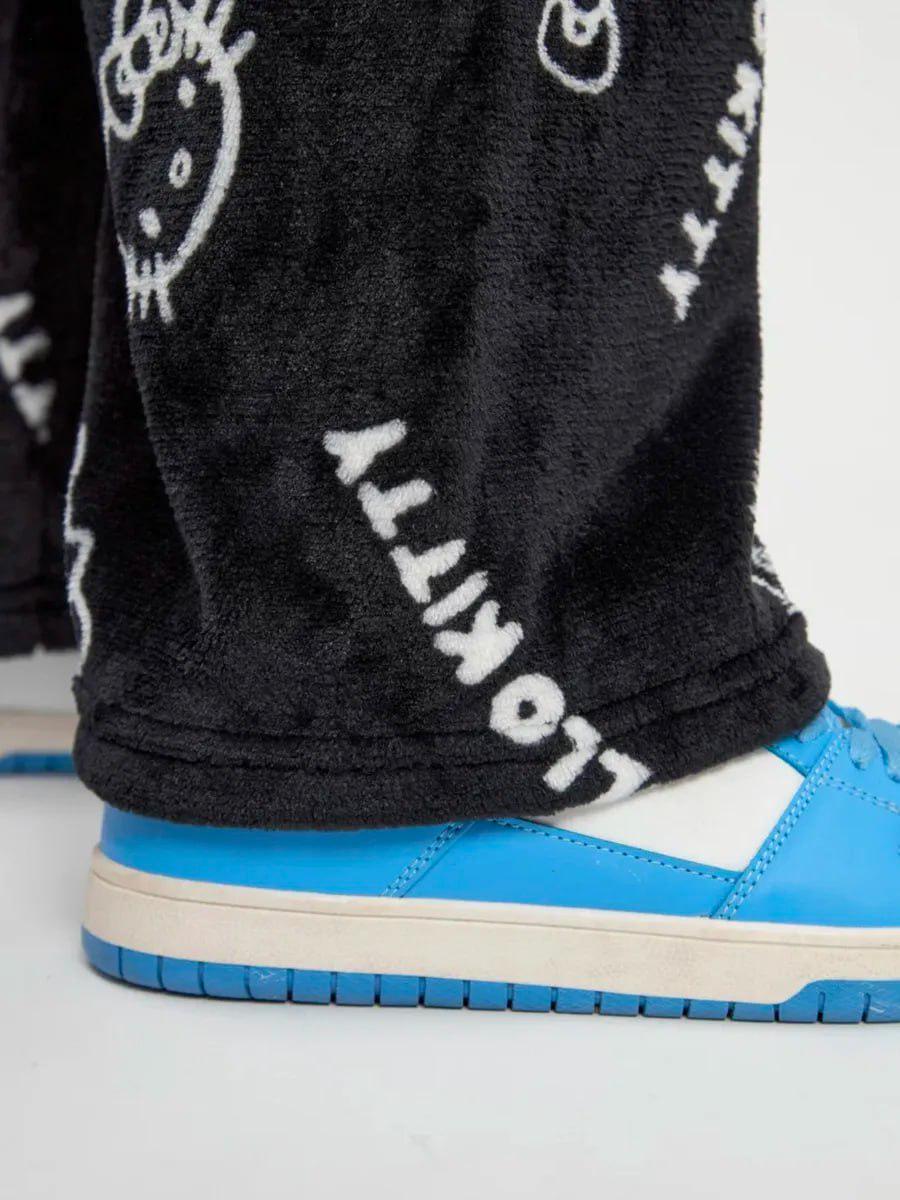 Брюки пижамные женские с принтом Hello Kitty XL (10230) - фото 5