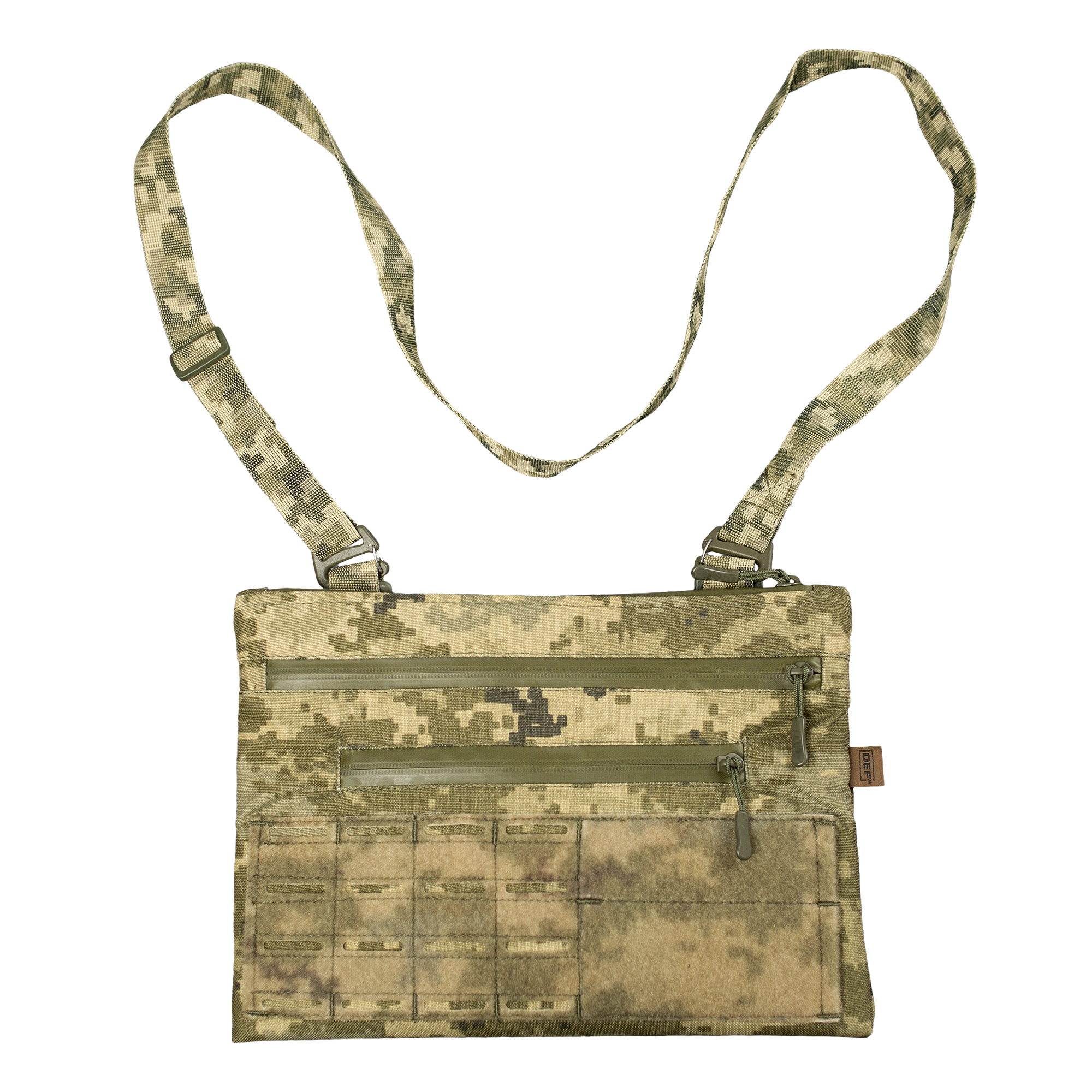 Зіп клатч з ременем DeFua Mark I MM14 Pixel