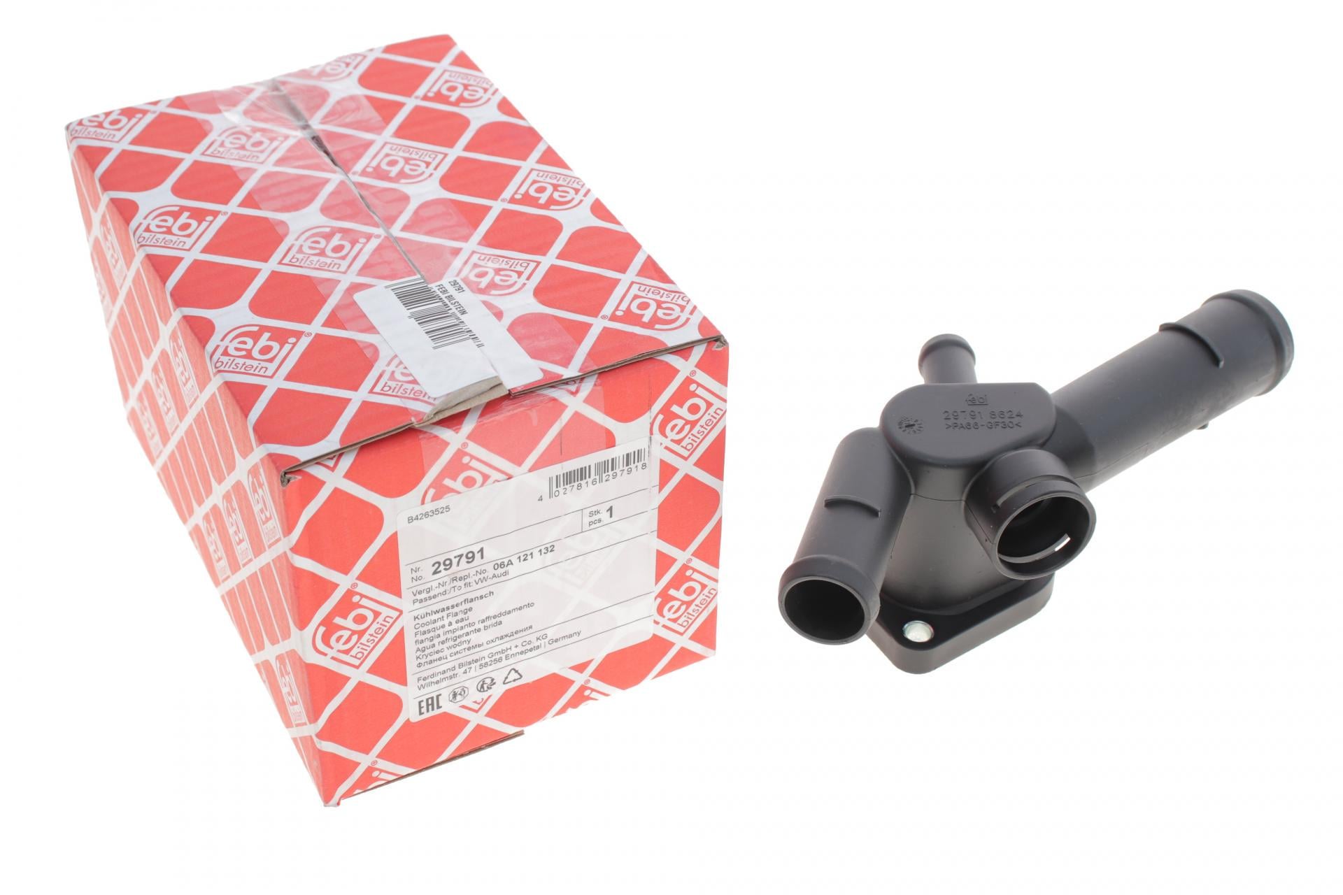 Фланец системы охлаждения FEBI BILSTEIN для VW T5 2.0i 03-29791