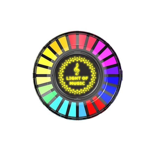 Підсвічування автомобільне у вигляді ритму F5 RGB/ ttF5 Чорний Підсвічування автомобільне у вигляді ритму F5 RGB/ ttF5 Чорний