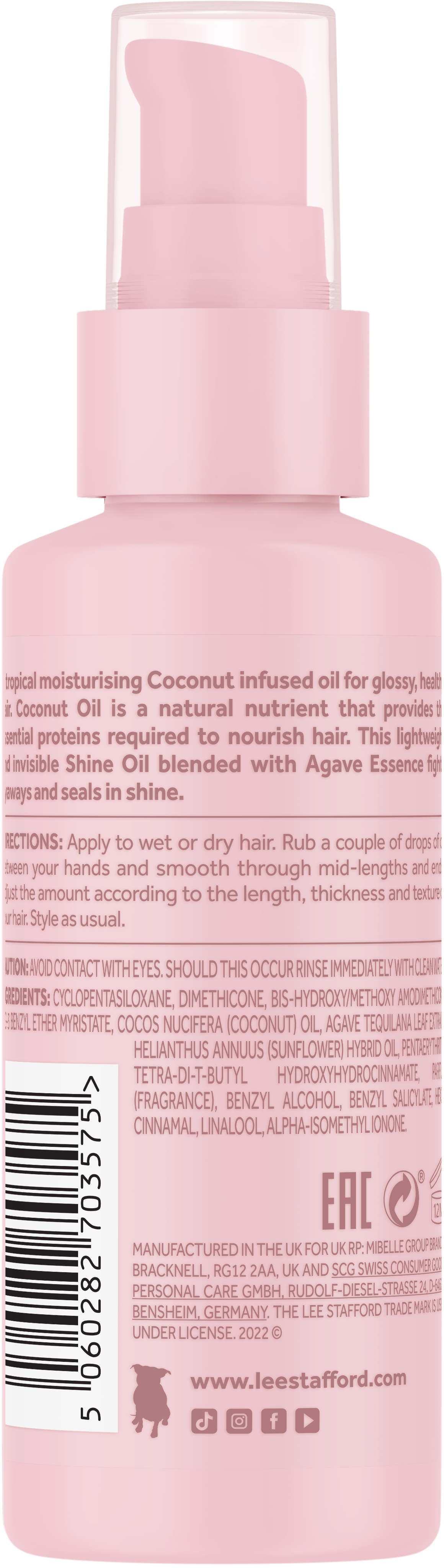 Олія для волосся Coco Loco Coco Loco Shine Oil 75 мл (LS3575) - фото 2 Олія для волосся Coco Loco Coco Loco Shine Oil 75 мл (LS3575) - фото 2