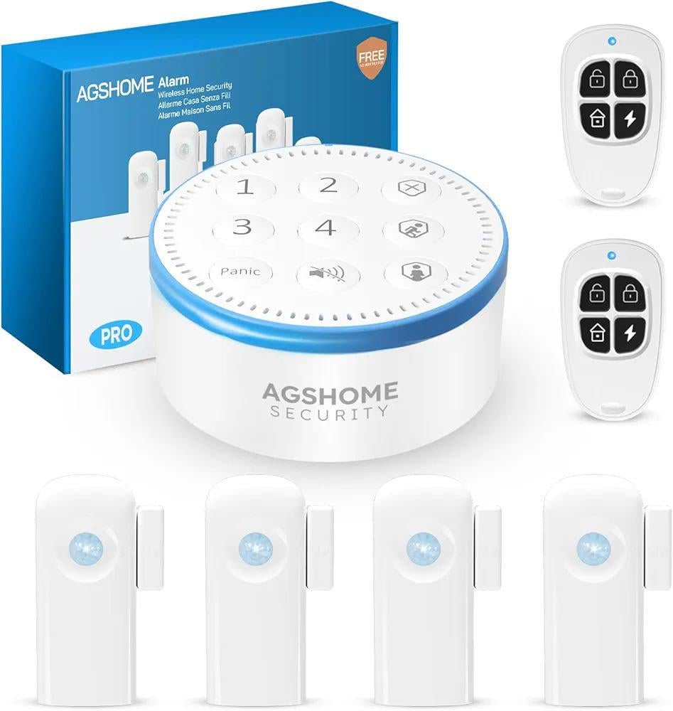 Сигналізація для дому бездротова AGSHOME Wireless Home Security Alarm System (31504660)