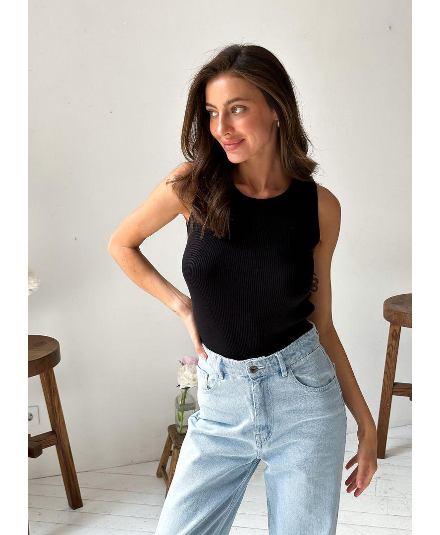 Майка жіноча ART KNIT 30016 S-M Чорний