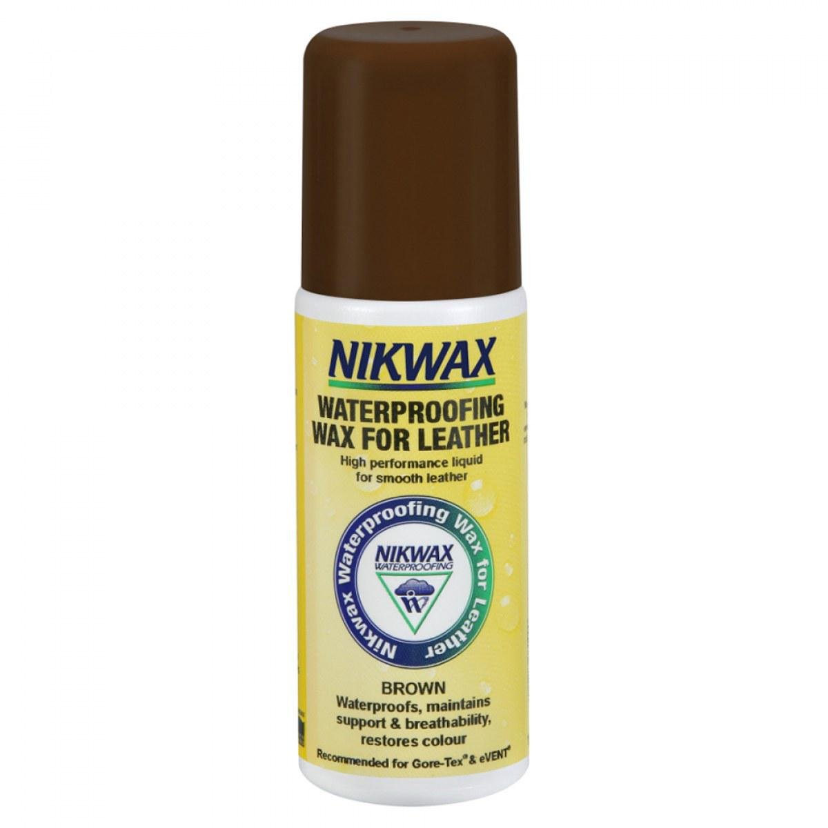 Пропитка для изделий из кожи Nikwax Waterproofing Wax for Leather Brown 125 мл (NIK-2005) - фото 1