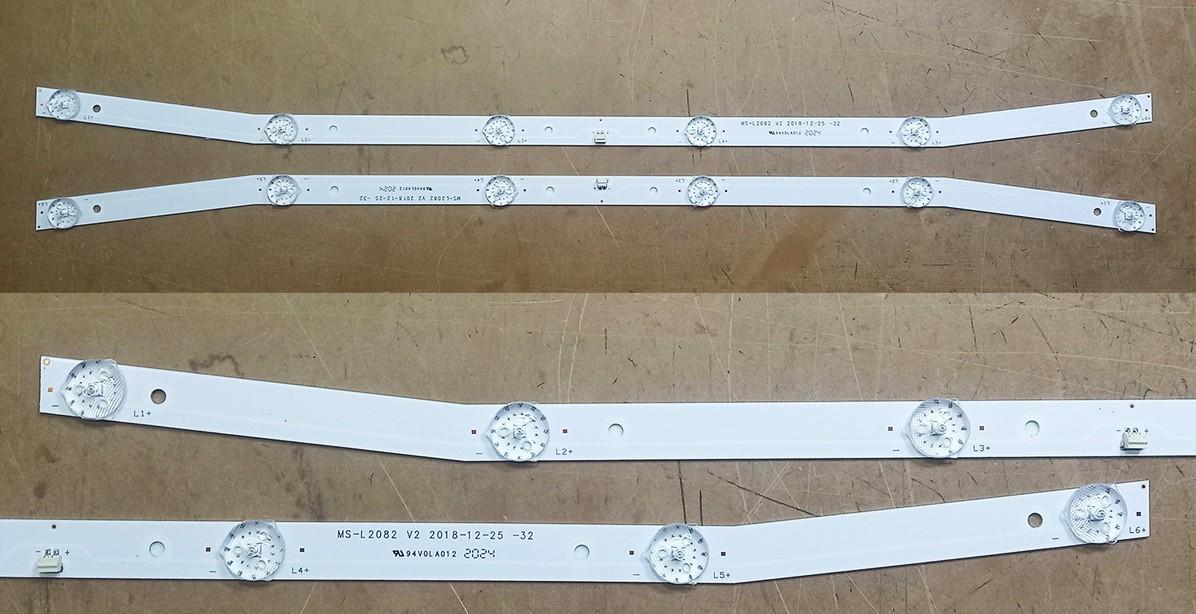 ᐉ Комплект Led підсвітки до телевізора AKAI 32 MS-L2082 V2 JS-D-JP32DM ...
