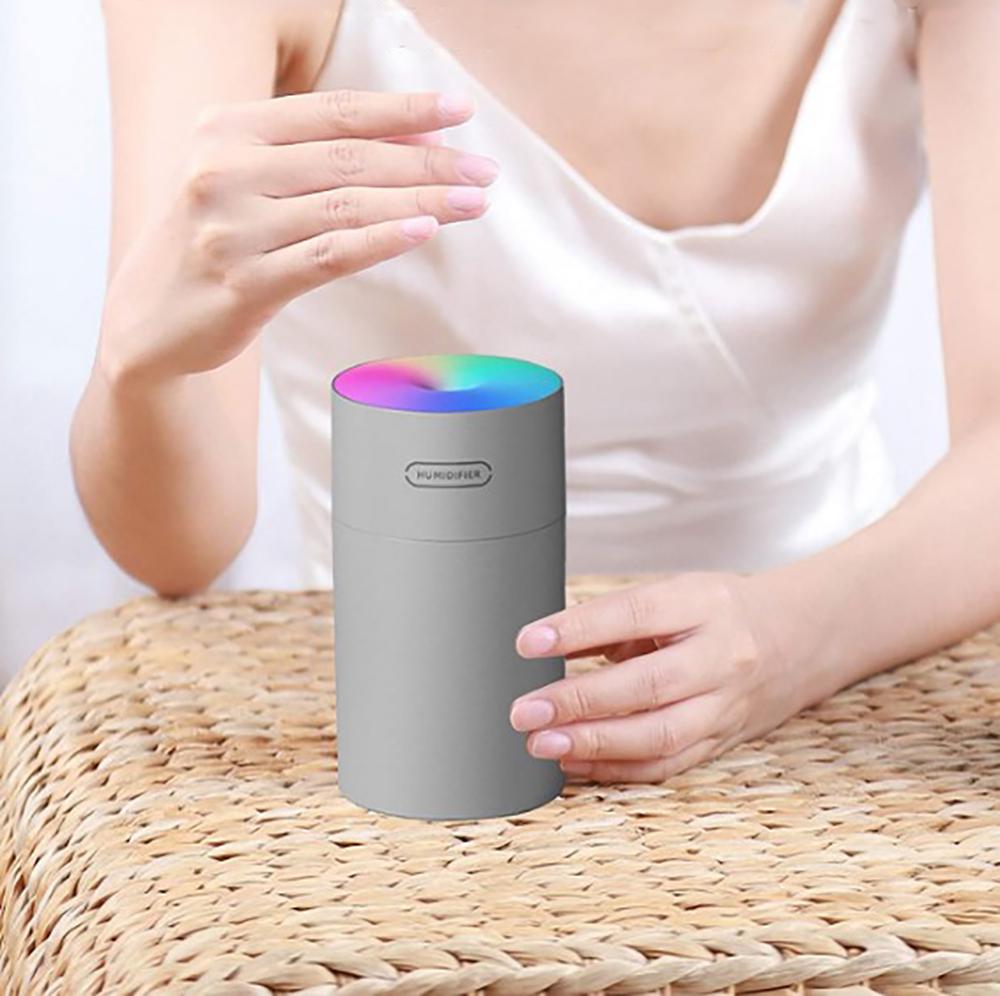 Зволожувач повітря Humidifier DQ108 ультразвуковий з підсвічуванням Сірий - фото 5