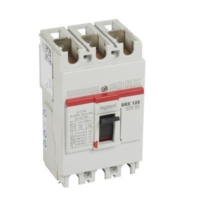 Автоматический выключатель силовой Legrand DRX125 3 полюса 25A 20kA 27022 (71285)