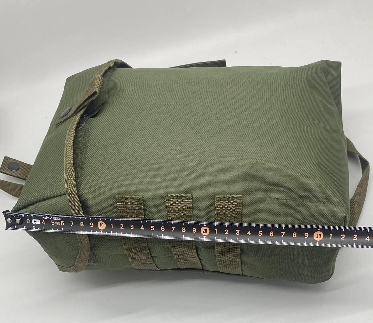 Сумка военная для противогаза/фильтров/масок Олива (0001) - фото 6 Сумка военная для противогаза/фильтров/масок Олива (0001) - фото 6