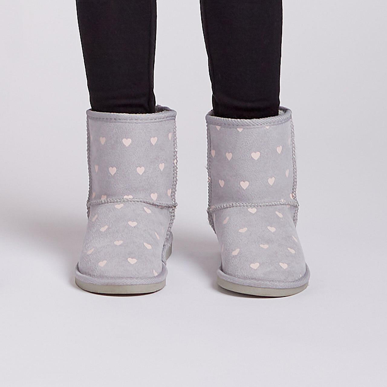 Сапоги-угги для девочки Coqui детские р. 31 Серый (173)