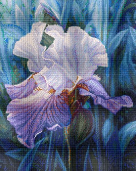 Алмазная мозаика Идейка Весенний ирис 40х50 см (AMO7285-mt)