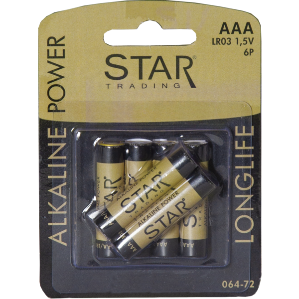 Батарейка Power Alkaline AAA 1.5 V (064-72)