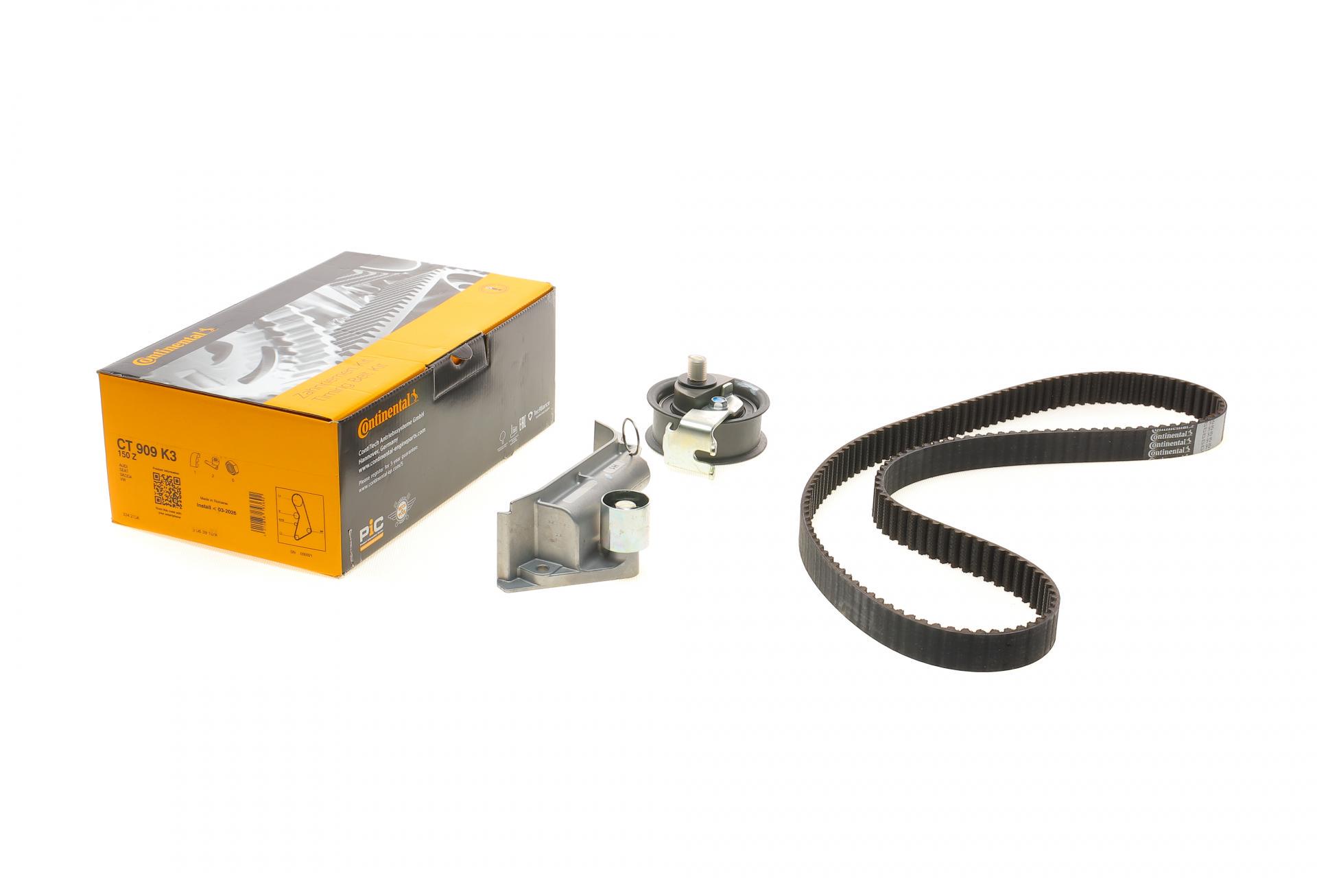 Комплект ГРМ Continental Skoda Octavia/Audi A3/A4/A6/VW Golf/Sharan IV 1.8T 96-10 23x150z (CT909K3)