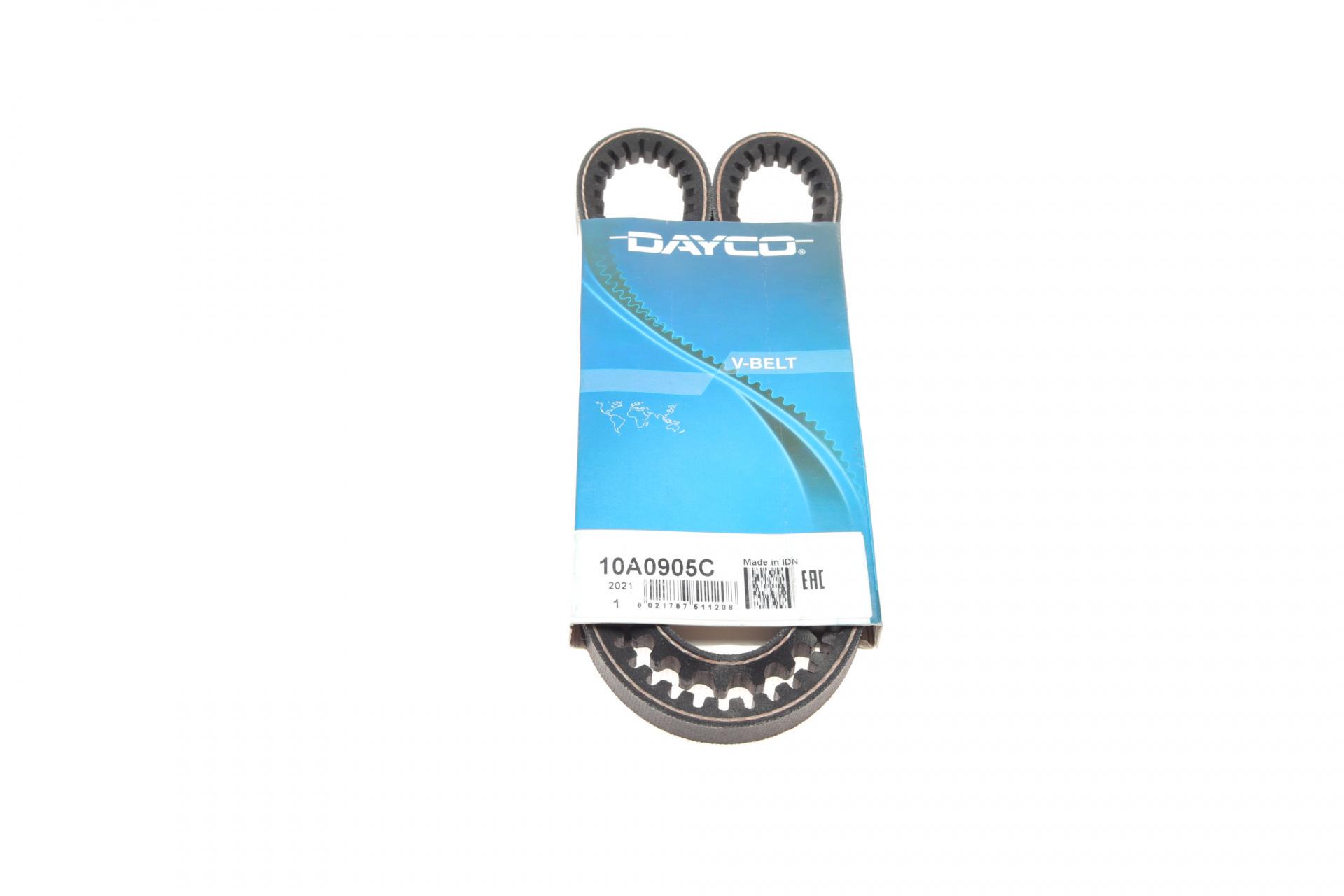 Ремінь генератора DAYCO для Nissan Terrano 2.4 93-07/BMW 3 E30 1.6/1.8 82-9/Audi 80 1.6/2.0 75-96 10x905 (10A0905C)