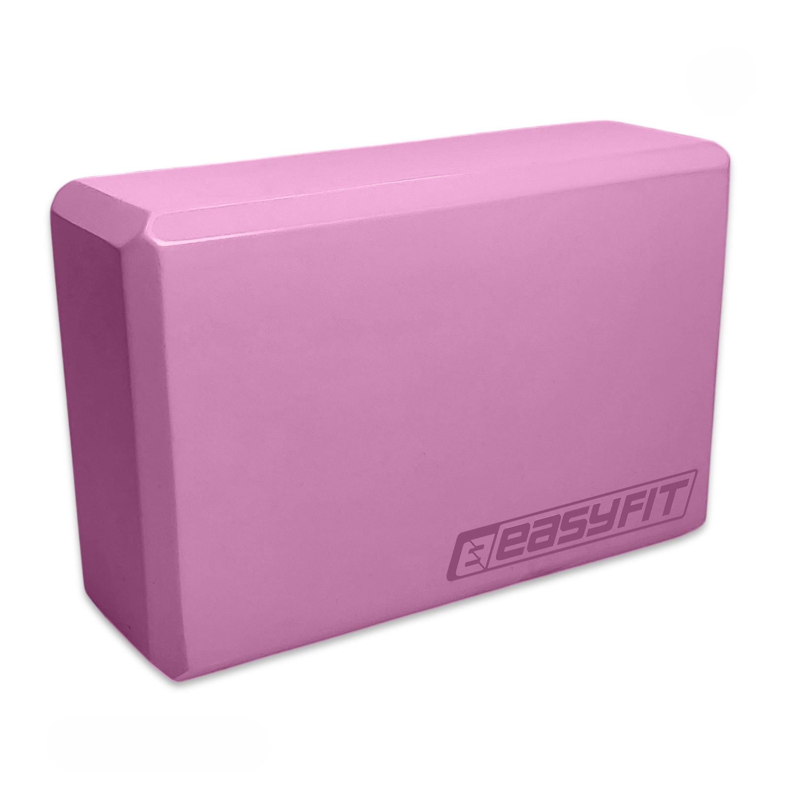 Блок для йоги EasyFit EVA 23х15,5х7,5 см Розовый (EF-YB200P) Блок для йоги EasyFit EVA 23х15,5х7,5 см Розовый (EF-YB200P)