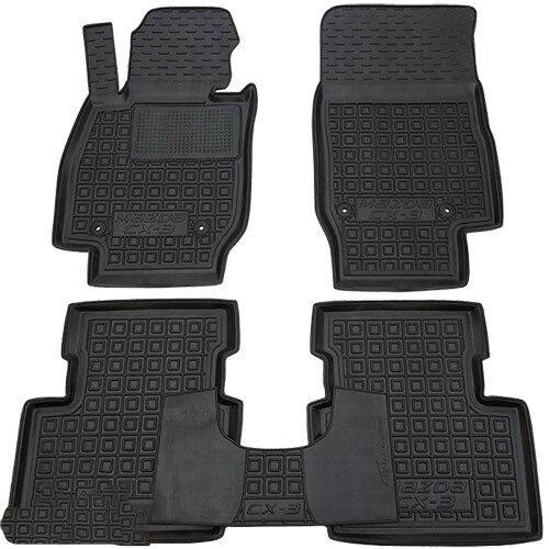 Коврики автомобильные AVTO-Gumm Mazda CX-3 18- Черный (11650)