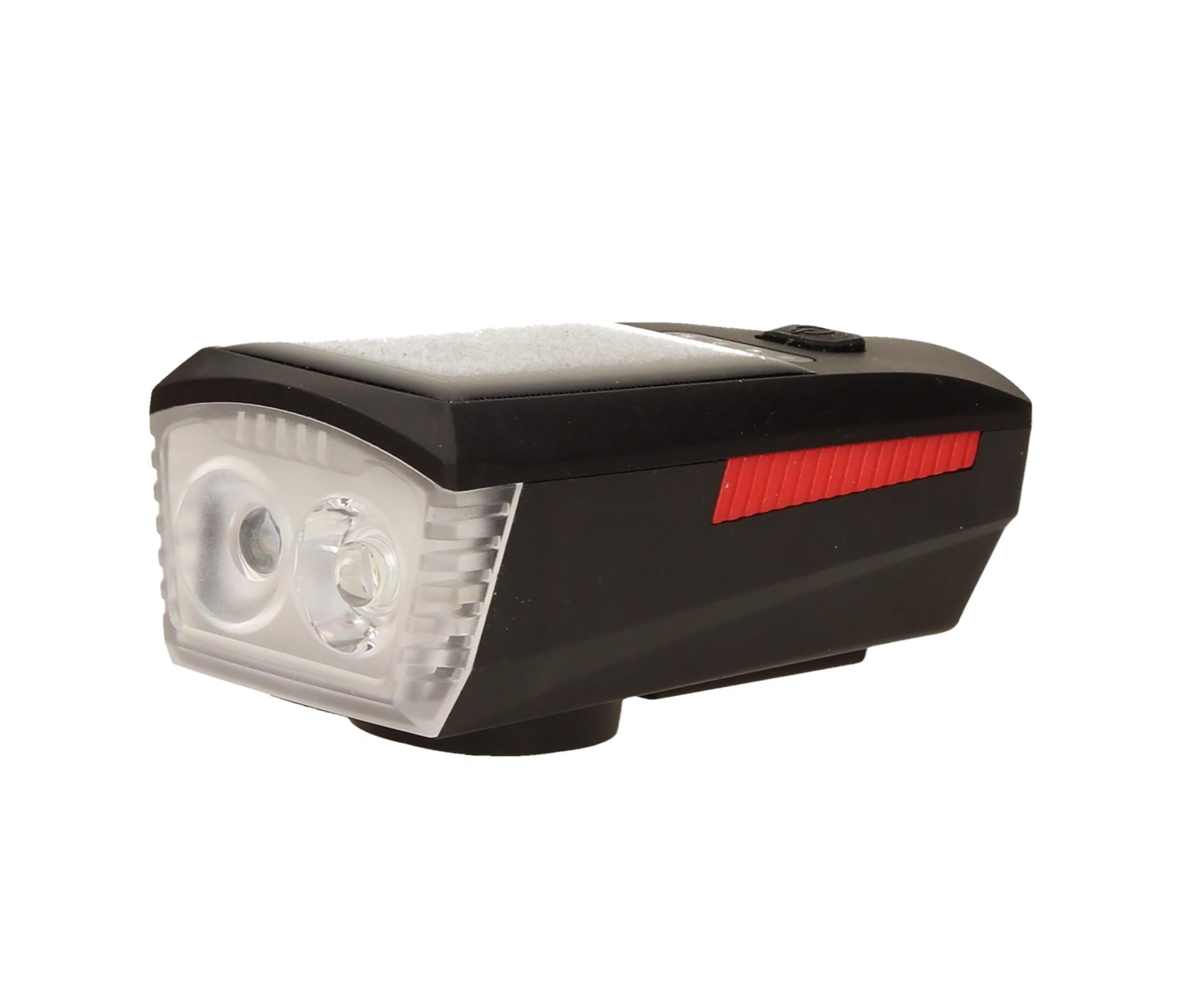 Ліхтар велосипедний SUNROZ FY-327 з сигналом Чорний (48316) Ліхтар велосипедний SUNROZ FY-327 з сигналом Чорний (48316)