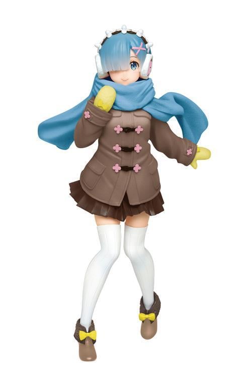 Фигурка Taito Re: Zero Rem Winter Coat Ver 23 см (T RZ WC R)