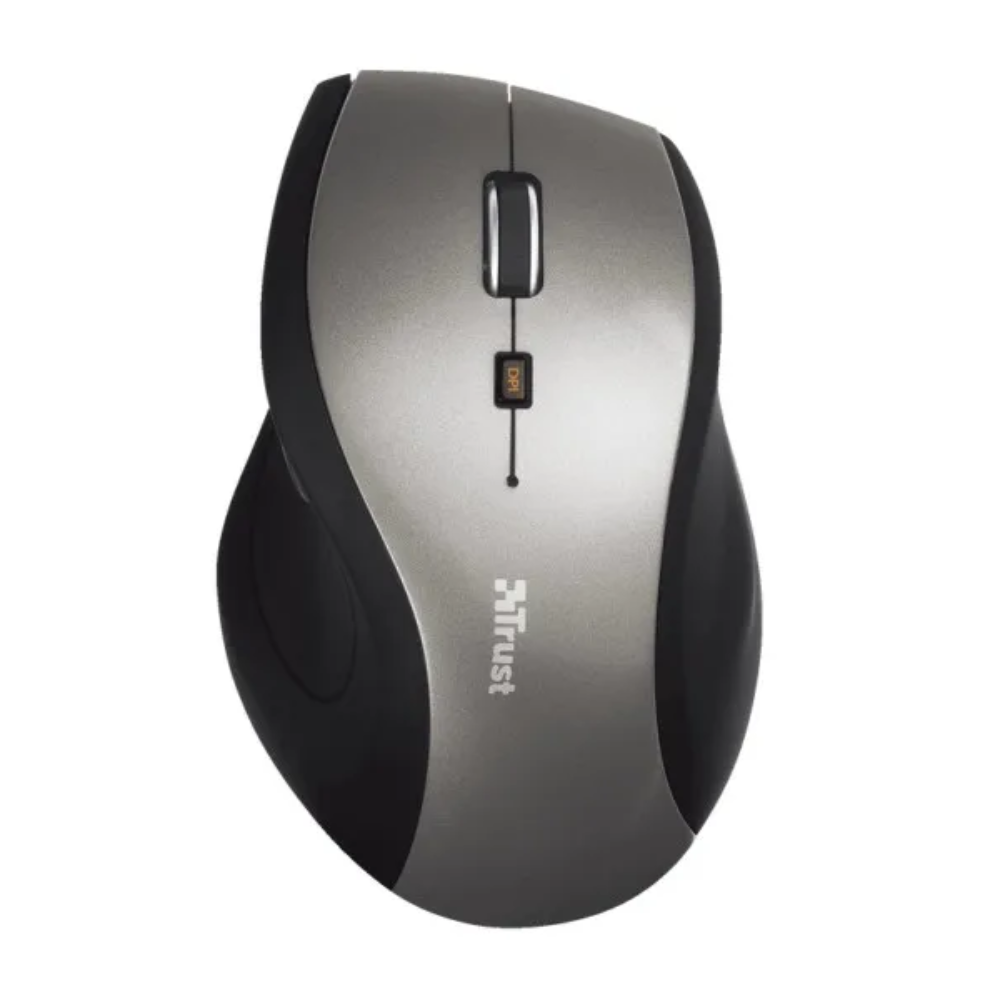 Комп'ютерна мишка бездротова Trust Sura Comfortable Mouse Black/Silver (25479)