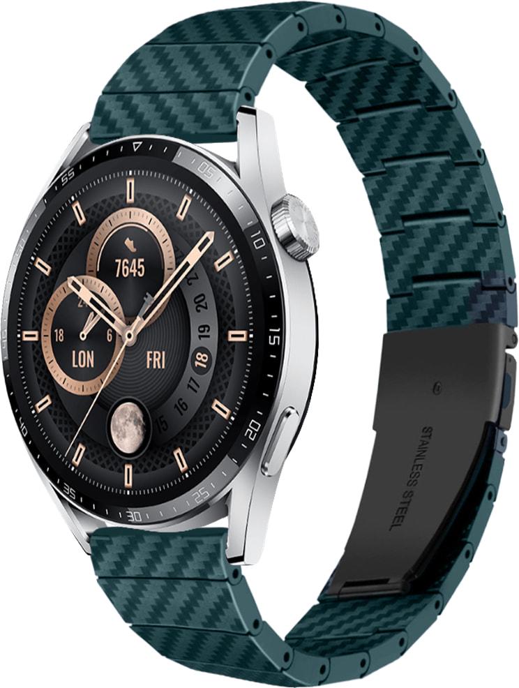 Ремінець Armrok для Huawei Watch GT3 46 мм Khaki (31673-17) Ремінець Armrok для Huawei Watch GT3 46 мм Khaki (31673-17)