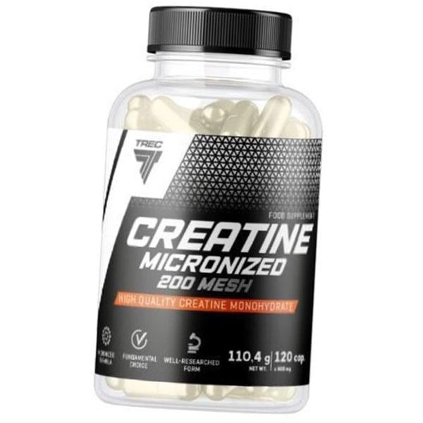 Креатин моногидрат Trec Nutrition Creatine Micronized 200 mesh 120 капс. (31101006)