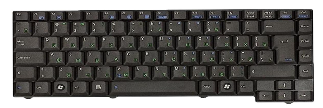 Клавиатура для ноутбука Asus A7 A7K матовая (04GN9V1KRU13) - фото 1 Клавиатура для ноутбука Asus A7 A7K матовая (04GN9V1KRU13) - фото 1