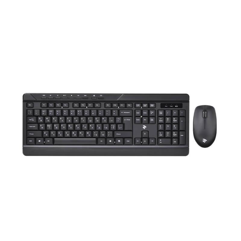 Комплект бездротовий 2E MK410 Black (2E-MK410MWB)