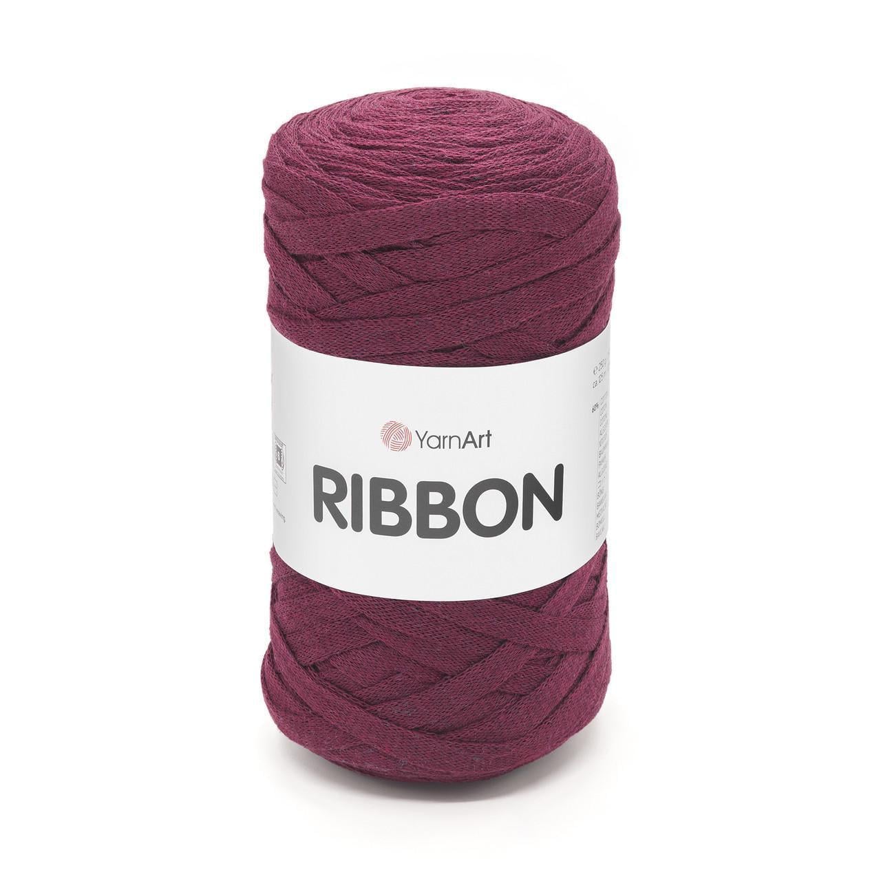 Пряжа ленточная для макраме YarnArt Ribbon 250 г Бордо №781 (2682199303) Пряжа ленточная для макраме YarnArt Ribbon 250 г Бордо №781 (2682199303)