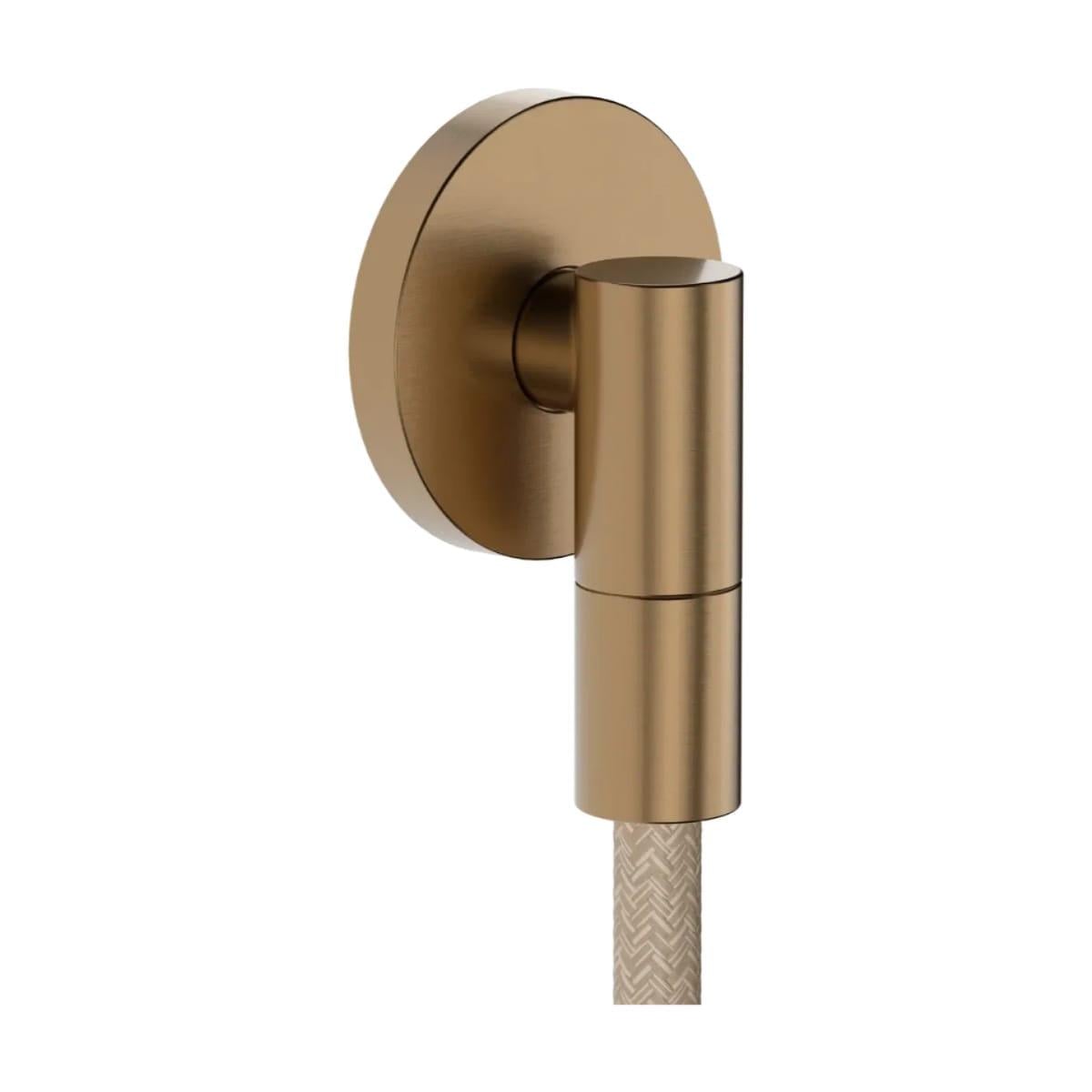 Шланговое подключение для душа Hansgrohe FixFit Fine S металл Бронзовый (28882670)