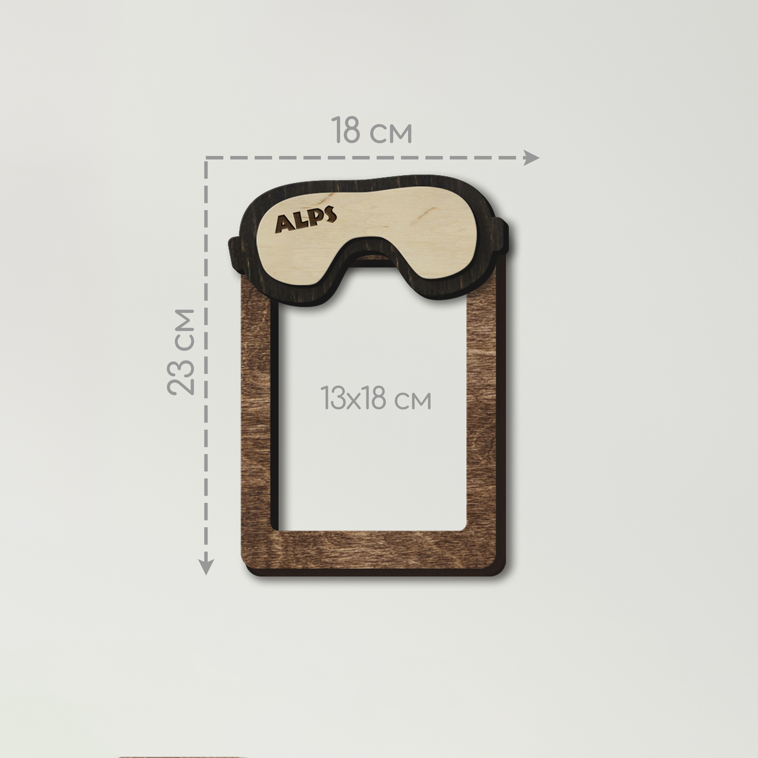 Фоторамка The Frame Depot Лижна маска під персоналізацію дерево Темно-коричневий (snowboard_ski_mask_5x7-5) - фото 4 Фоторамка The Frame Depot Лижна маска під персоналізацію дерево Темно-коричневий (snowboard_ski_mask_5x7-5) - фото 4