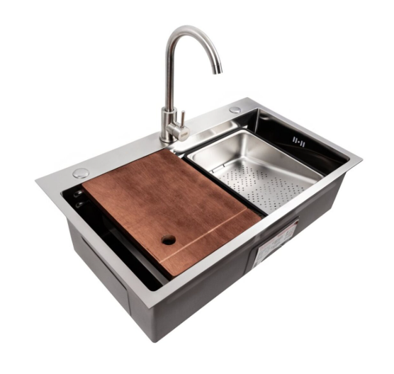 Кухонная мойка Valeso Handmade CM 75x46 B Workstation из нержавеющей стали (75*46B)