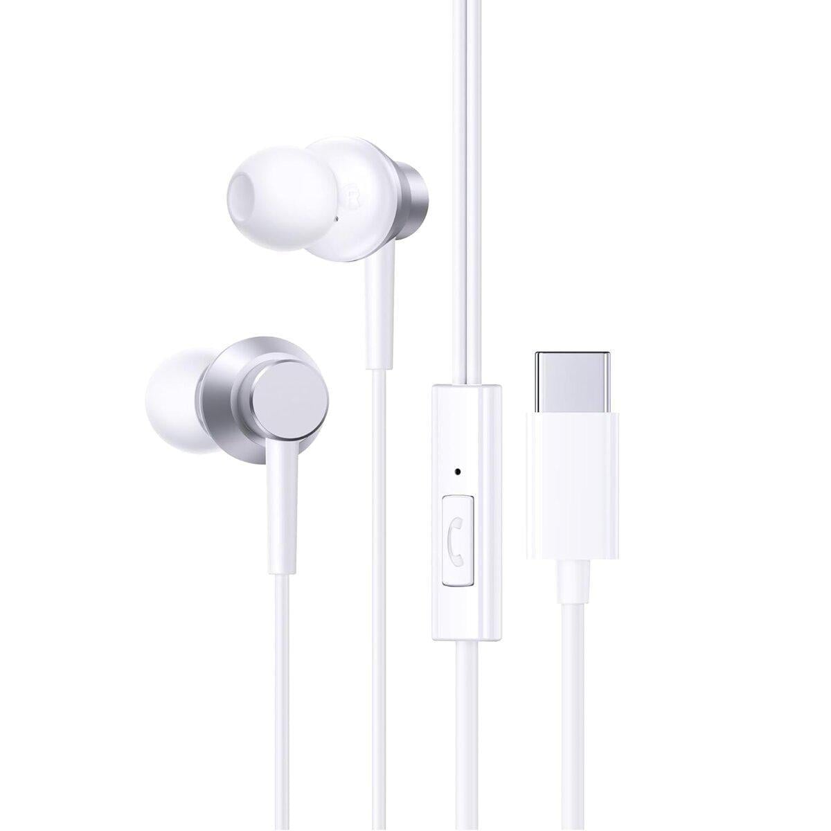 Наушники с микрофоном Baseus Encok CZ11 Wired A00164300213-Z1 Hi-Fi Audio Type-C White (606206)