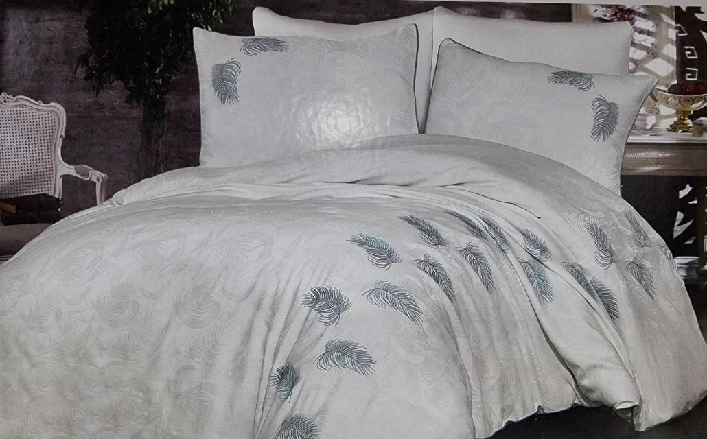 Постельное белье Grazie Home Belissa евро Делюкс сатин 200x220 см White (2000022279212)