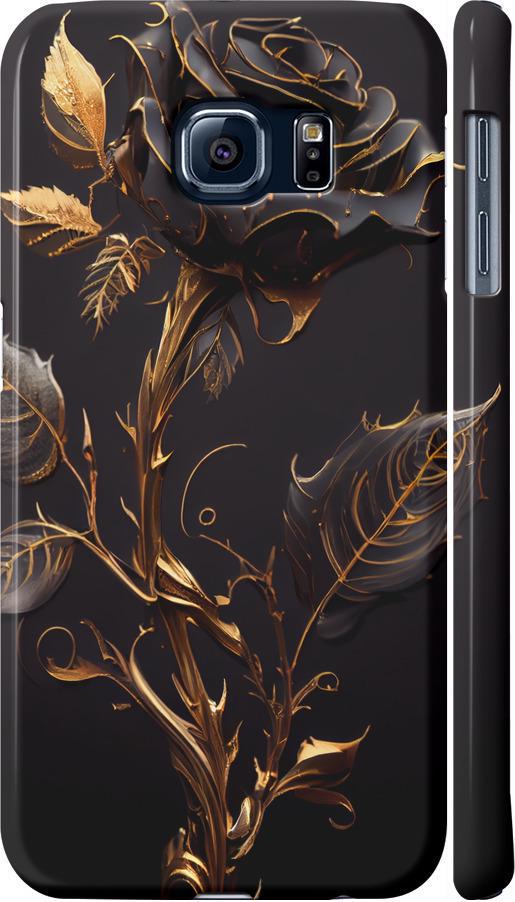 Чехол на Samsung Galaxy S6 G920 Роза 3 (5552c-80-42517)