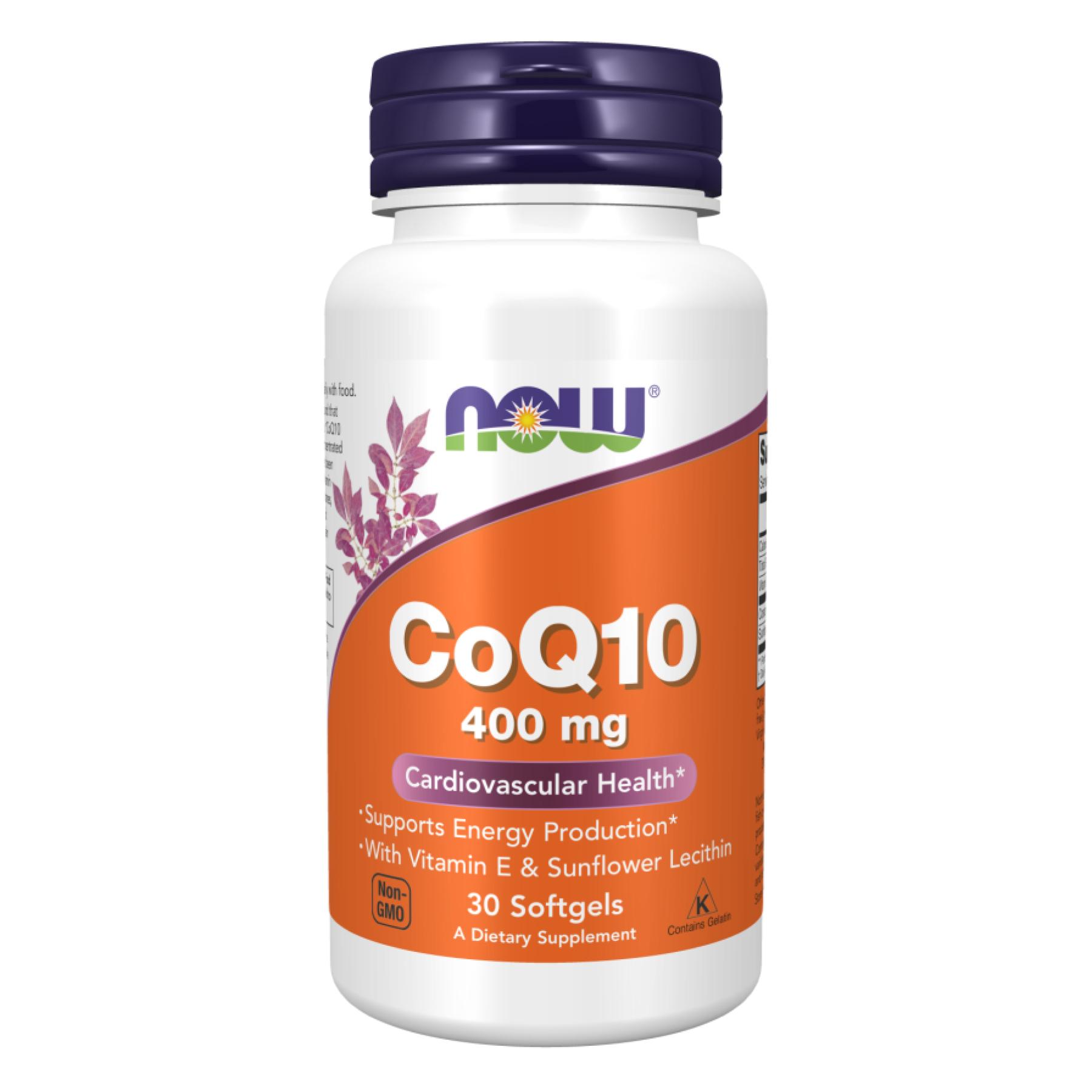 Натуральная добавка CoQ10 400 mg 30 softgels (100-49-1473910-20)