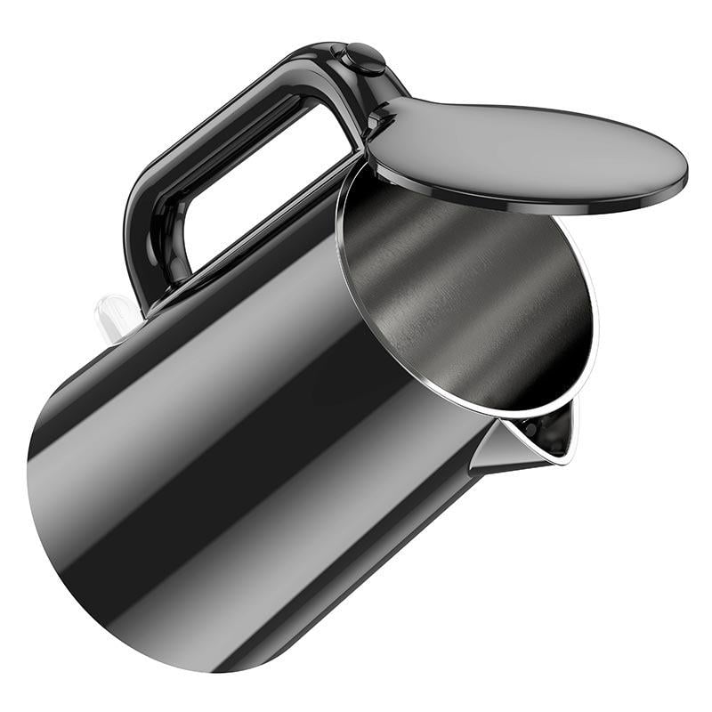 Электрочайник Hoco HE11 electric kettle 1500-1800 Вт 1,7 л Черный (613300) - фото 2 Электрочайник Hoco HE11 electric kettle 1500-1800 Вт 1,7 л Черный (613300) - фото 2