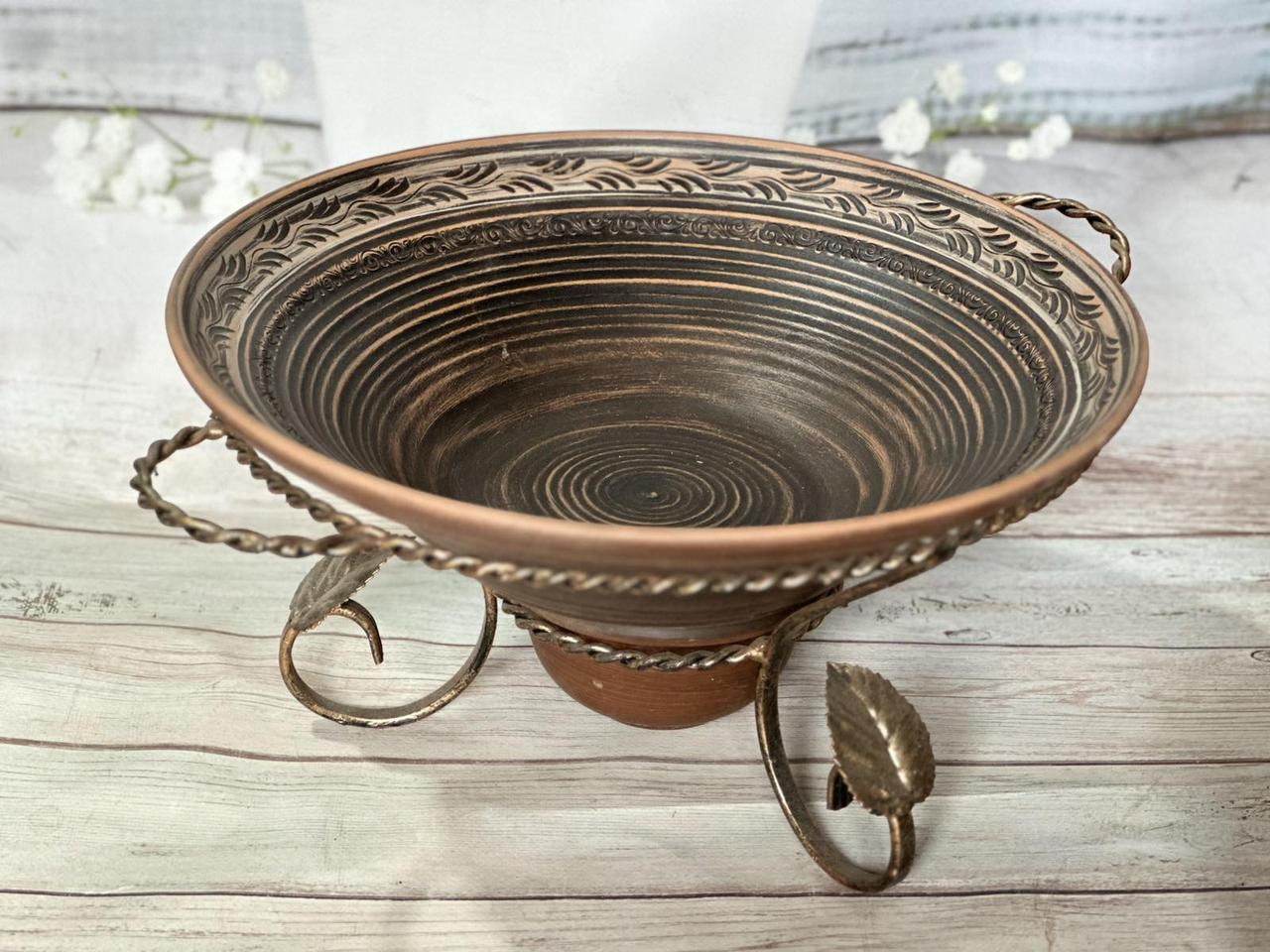 Садж с глиняной шашлычницей 35 см (2689553866)