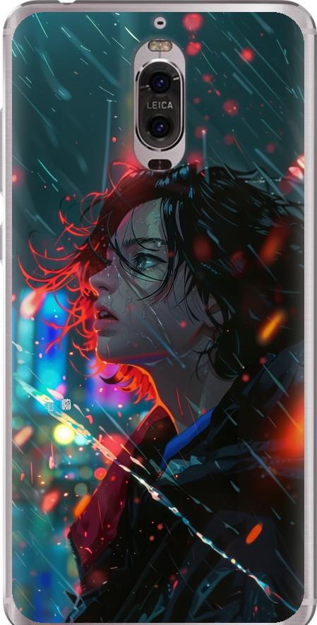 Чехол на Huawei Mate 9 Pro Ночные огни (6096u-819-42517)