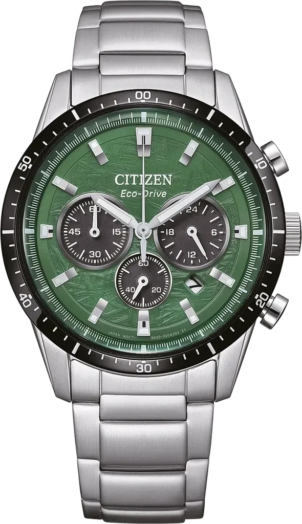 Наручные часы мужские Citizen CA4624-56X Eco-Drive со стальным корпусом/зеленым циферблатом и водозащитой 100 м Наручные часы мужские Citizen CA4624-56X Eco-Drive со стальным корпусом/зеленым циферблатом и водозащитой 100 м