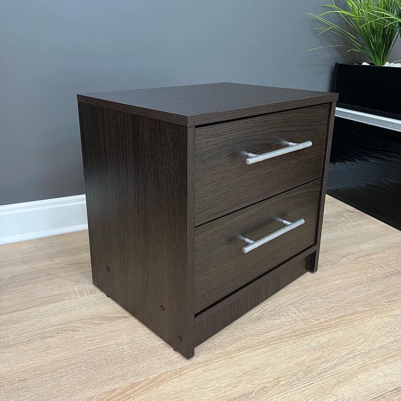 Тумба приліжкова Ексклюзив 450х450х350 мм Дуб Венге магія - фото 4 Тумба приліжкова Ексклюзив 450х450х350 мм Дуб Венге магія - фото 4