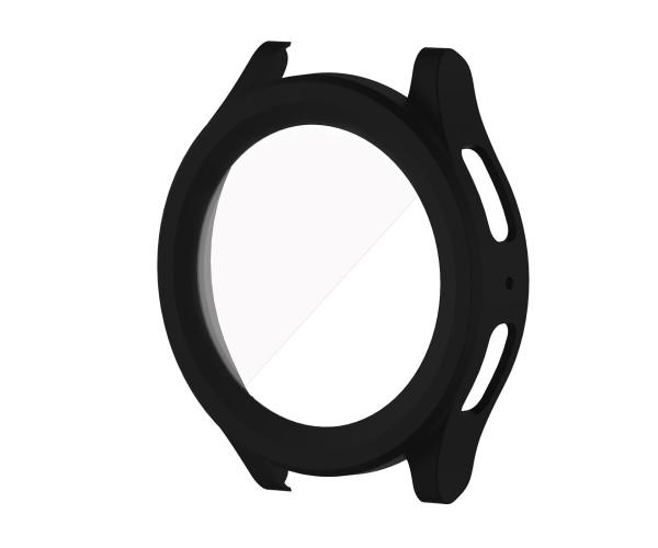 Чехол с защитным стеклом Protective Cover with Glass для Samsung Galaxy Watch 5 Pro 45 мм Черный