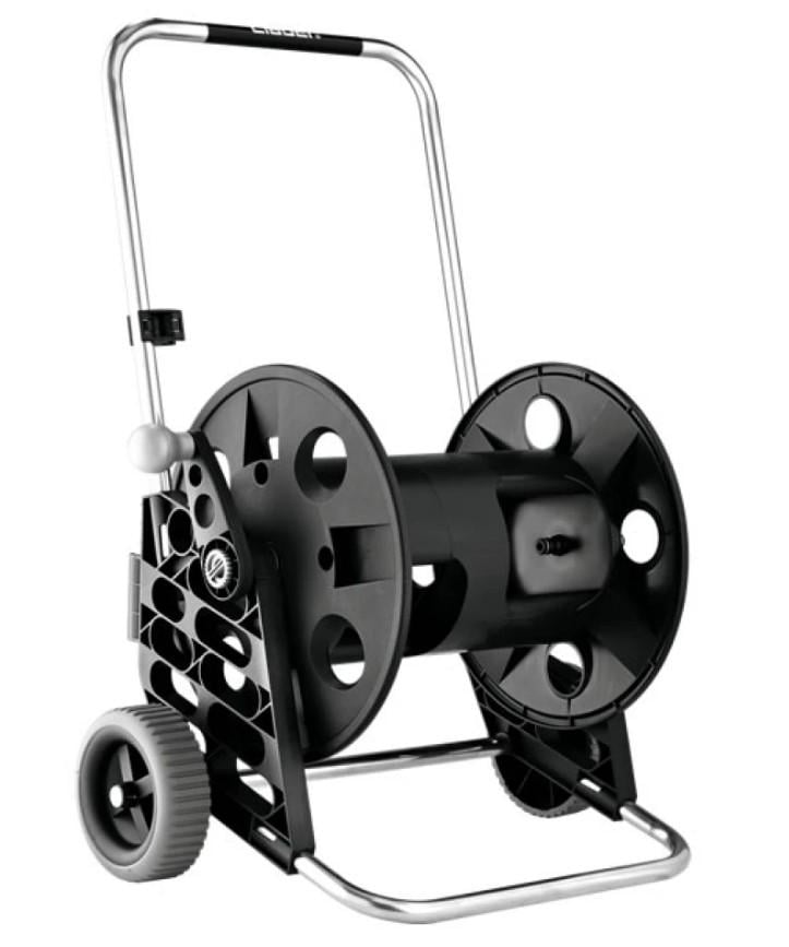 Тележка для поливочного шланга Claber GENIUS 100 1/2" 100 м (79762) Тележка для поливочного шланга Claber GENIUS 100 1/2" 100 м (79762)