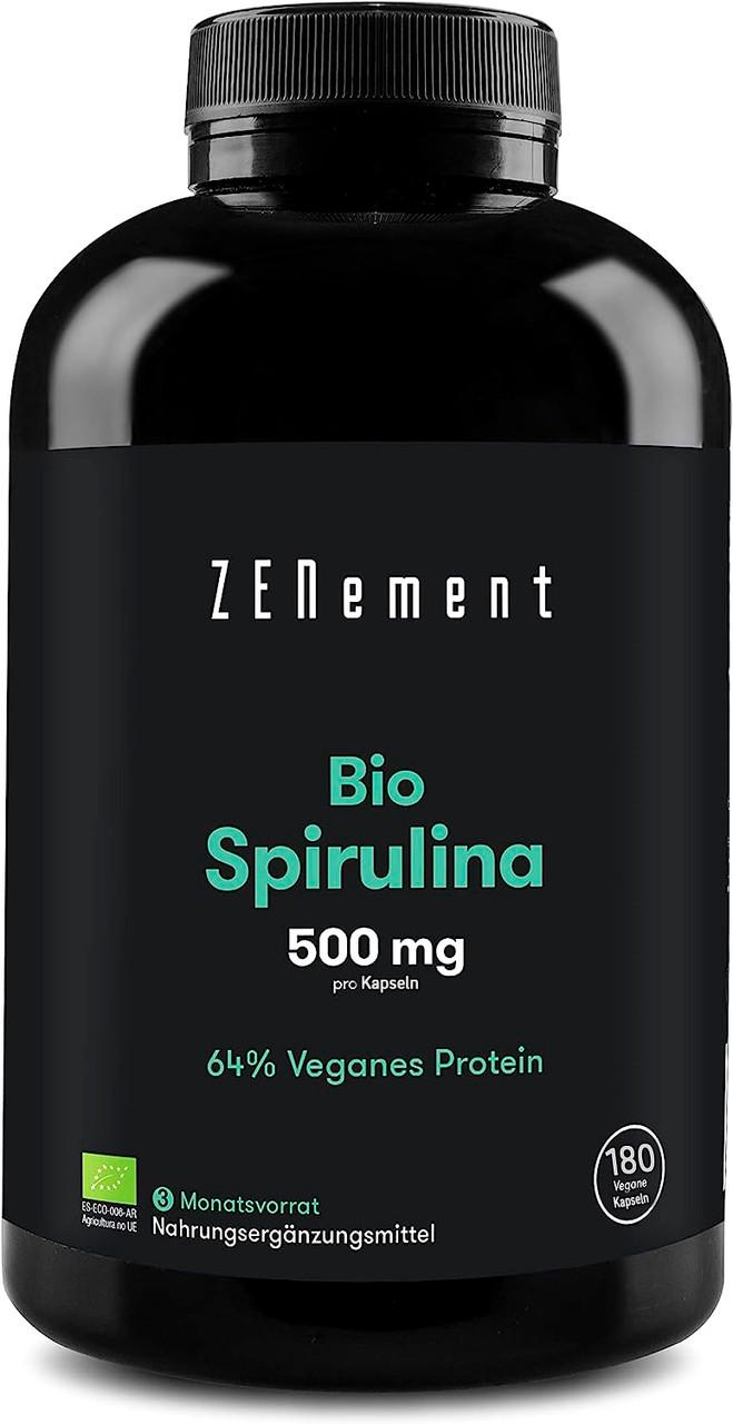Спирулина Zenement 500 мг 180 капсул (50096942)