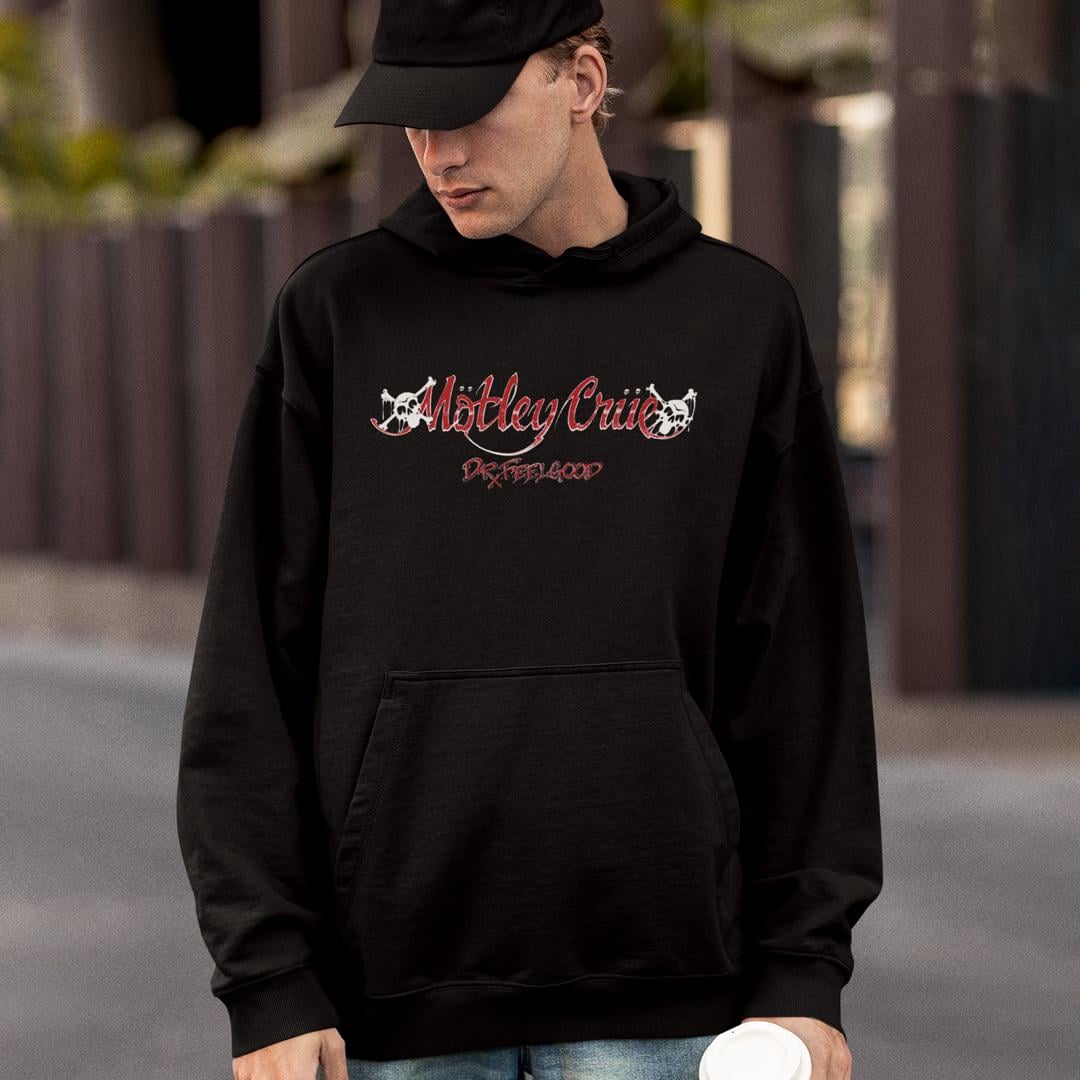 Худи мужское флисовое Motley Crue Dr Feelgood S Черный (00000005657)