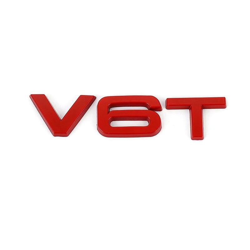 Эмблема V6T Красный (1672773381)