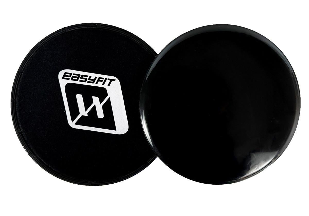 Диски для глайдинга EasyFit пара Черный (EF-1425-BK)