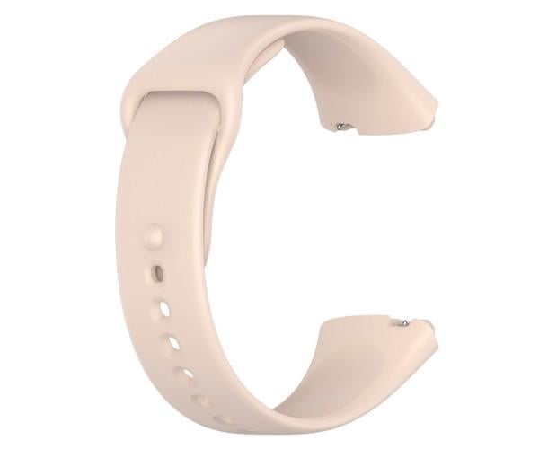 Ремешок Silicone для смарт-часов Xiaomi Redmi Watch 3 Active Персиковый