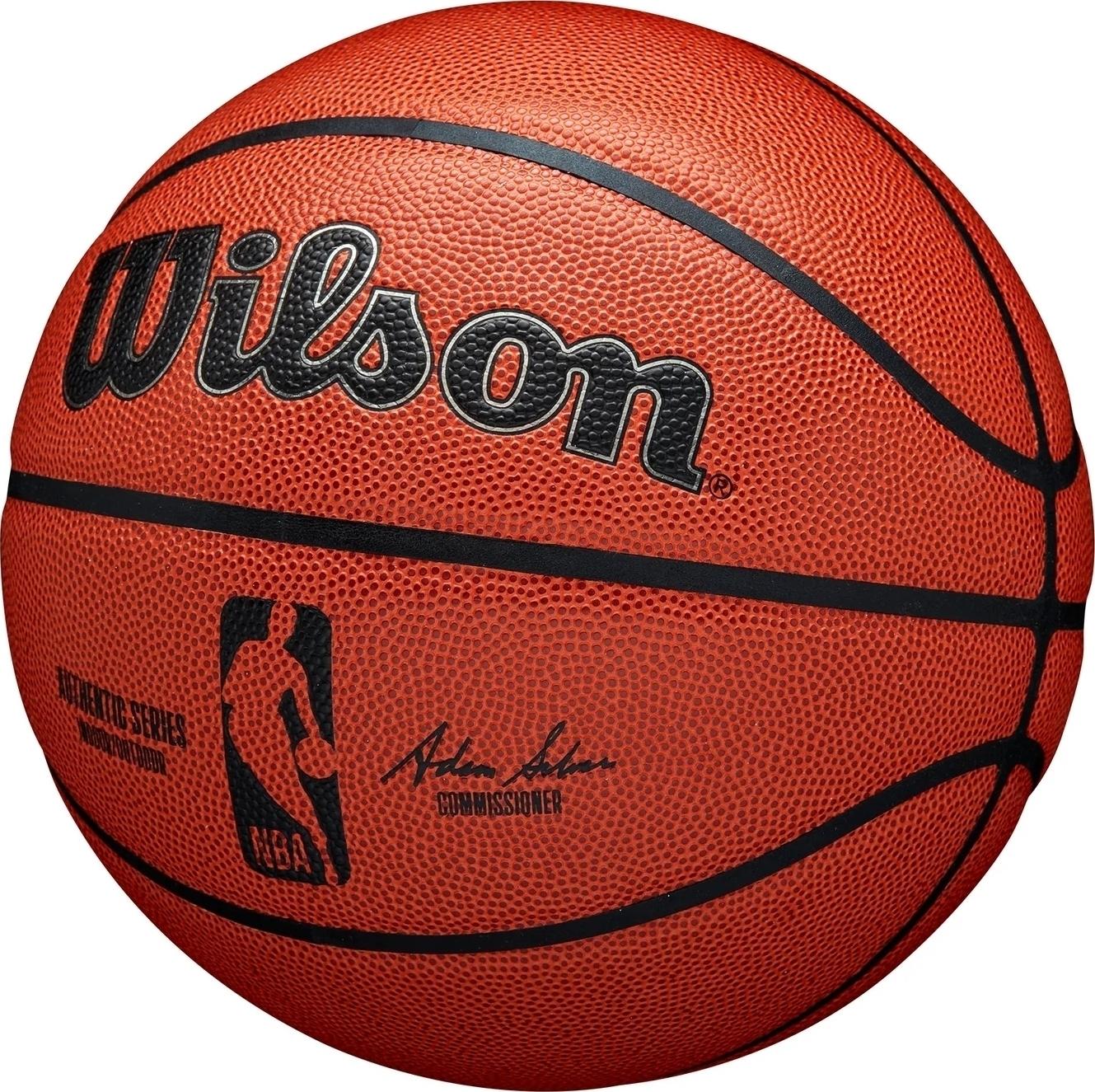 Баскетбольний м'яч Wilson NBA AUTHENTIC INDOOR OUTDOOR р. 6 Червоний (WTB7200XB06) - фото 3 Баскетбольний м'яч Wilson NBA AUTHENTIC INDOOR OUTDOOR р. 6 Червоний (WTB7200XB06) - фото 3