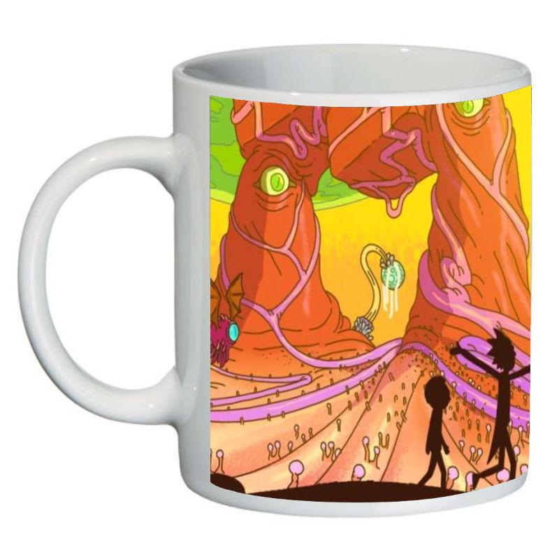 Кружка с принтом Рик и Морти (SC-RM-005)