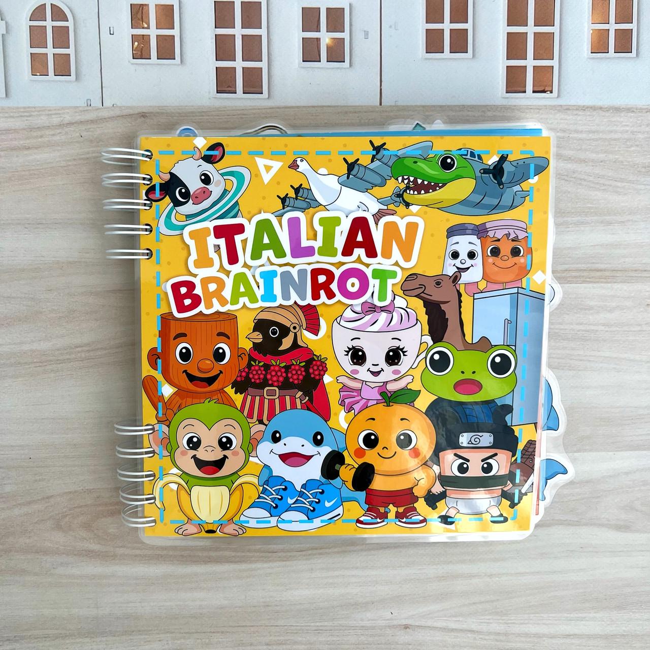 Альбом на липучках Italian Brainrot (2649556282)