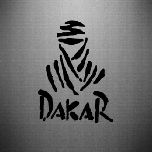 Наклейка Dakar 33,2x45 см Черный (21563623)